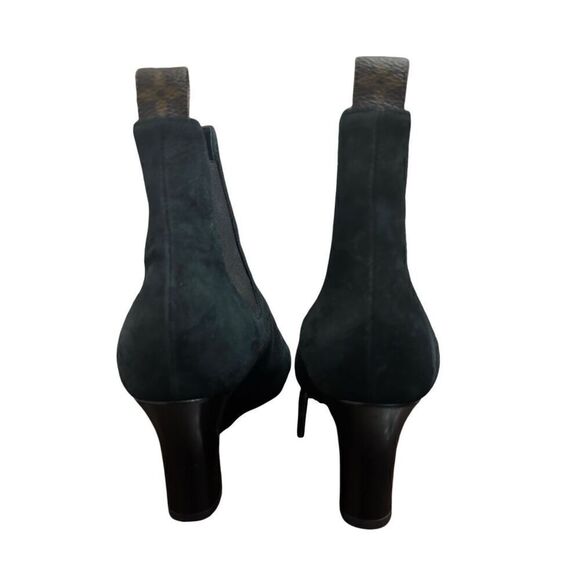 Louis Vuitton Suede Ankle Boots Size 361/2 Retail ( $1760) - Picture 5 of 12